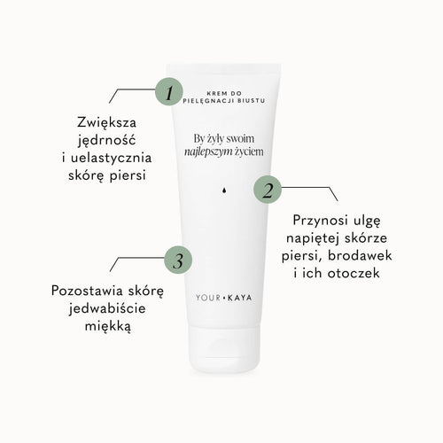 Ujędrniająco-regenerujący krem do pielęgnacji biustu