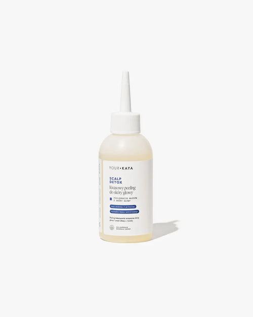 Kwasowy peeling do skóry głowy