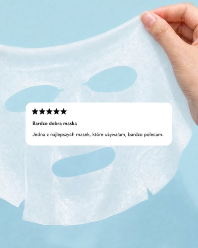 Zestaw: 3 x Nawilżająca maska-serum w płachcie