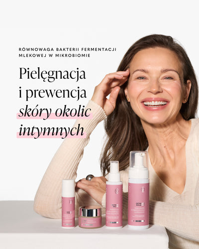 Zestaw (peri)menopauza: pianka + mgiełka + serum + balsam