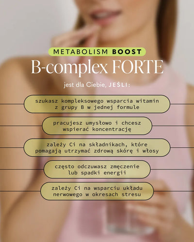 B-complex FORTE Metabolism BOOST