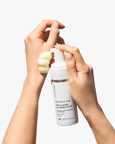 Zestaw SELF-TAN ROUTINE: peeling, pianka i balsam