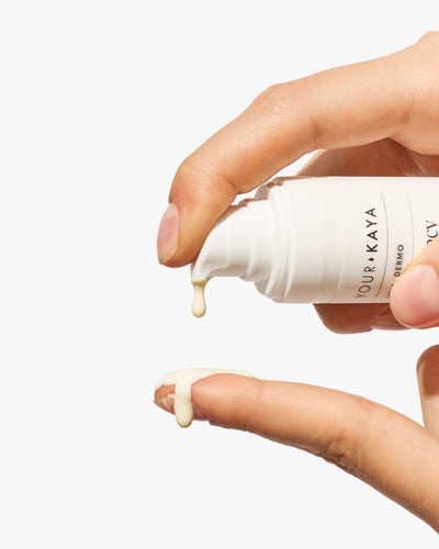 Zestaw: Nawilżający krem SPF 50 i Kojące serum do twarzy z witaminą C