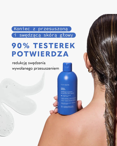 Nawilżający szampon do włosów i skóry głowy