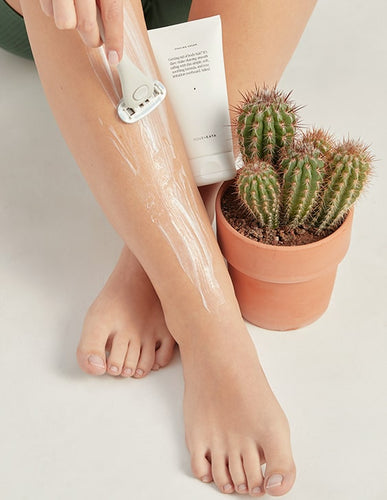 Zestaw do golenia: krem, peeling i olejek intymny